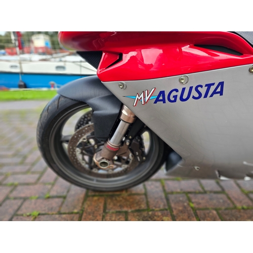 592 - 2001 MV Augusta F4, 749cc. P2 AGO. Frame number ZCGF401AA1V003527. Engine number F4 A104259.
Sold wi... 