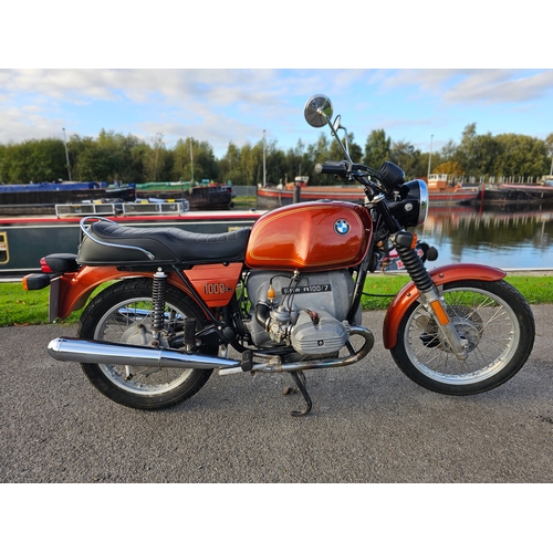 594 - 1977 BMW 100/7, 980cc. Registration number TVL 682R. Frame number 6041852. Engine number 6041852.
So... 