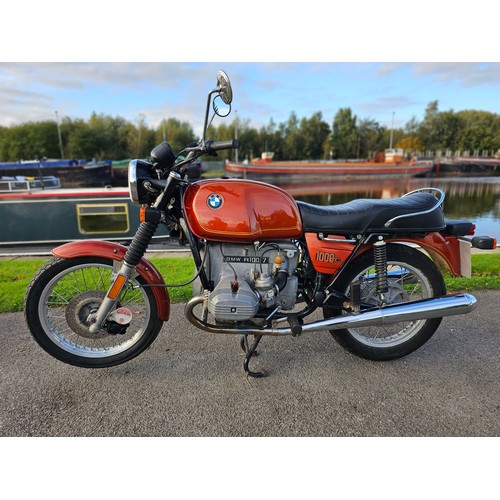 594 - 1977 BMW 100/7, 980cc. Registration number TVL 682R. Frame number 6041852. Engine number 6041852.
So... 