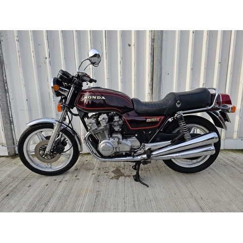 596 - 1980 Honda CB750 K, 748cc. Registration number MVS 551V. Frame number RC01 2017023. Engine number RC... 