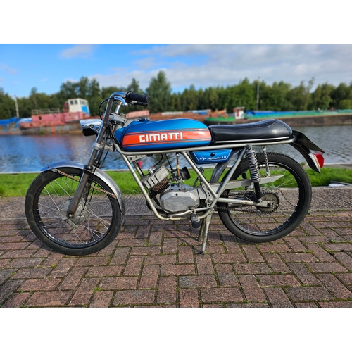 597 - 1973 Cimatti Sagittario 4M, 48cc. Registration number YNE 283L. Frame number CS5*29034*. Engine numb... 