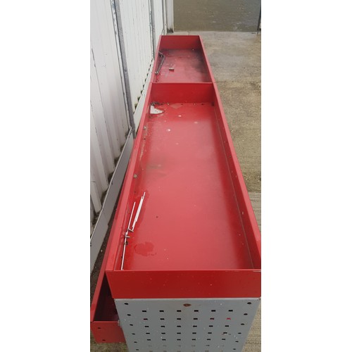 103 - A Bott in-vehicle storage shelving cabinet, together with a smaller example, W200, H97, D31cm (2).