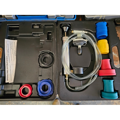 111 - A collection of cooling system testing kit