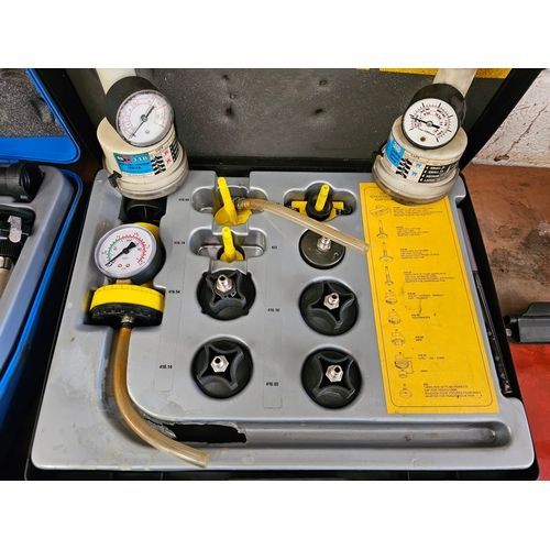 111 - A collection of cooling system testing kit