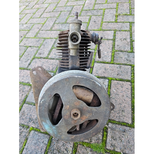 181 - A Villiers two stroke stationary engine, number D6094