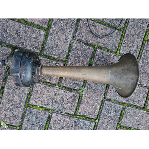 189 - A Westinghous air horn, B75967-1, trumpet 30cm