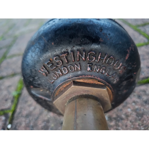 189 - A Westinghous air horn, B75967-1, trumpet 30cm