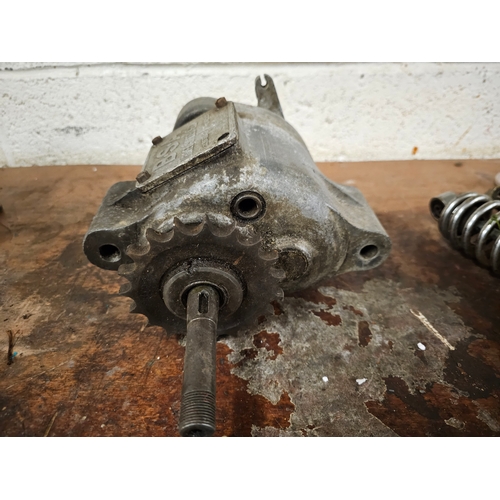 193 - A vintage BSA 3 speed gearbox