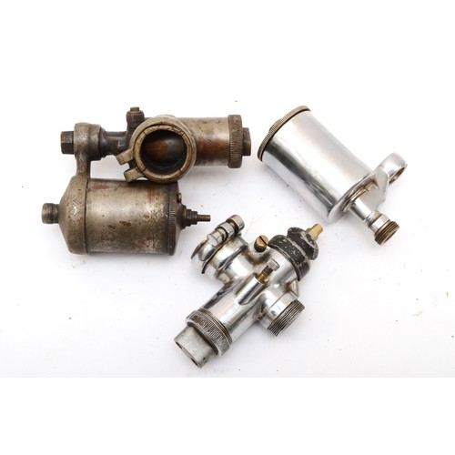 221 - An AMAC LTD carburetor, together with an Amalgamated carburetor.