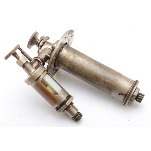 223 - A vintage oil pump, patent No 17295-11.