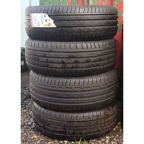 228 - Four Bridgestone tyres, size 205/55. (4)