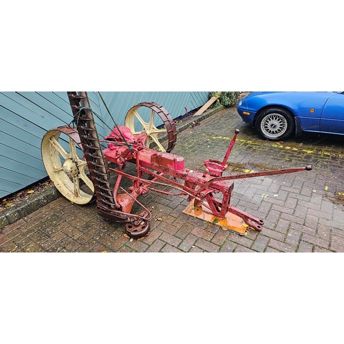 278 - A Bamfords reaper mower