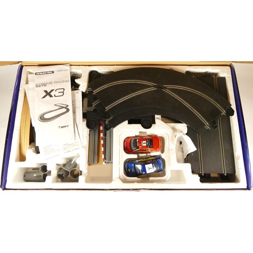 A Scalextric racing car set, Rally Sport X3, boxed and complete.