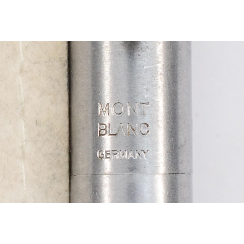 54 - Mont Blanc, a stainless steel biro case, no cartridge, 13.5