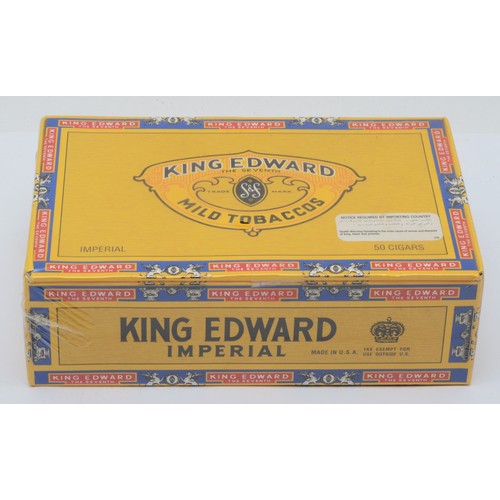 300 - King Edward Imperial Cigars, 50, sealed box