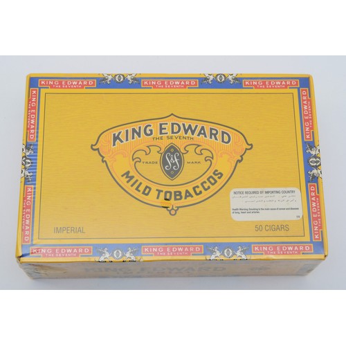 300 - King Edward Imperial Cigars, 50, sealed box