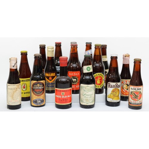 309 - Fifteen assorted bottles of ale to include 100th Brewm Worthington Original Pale Ale, Old Bill Evera... 