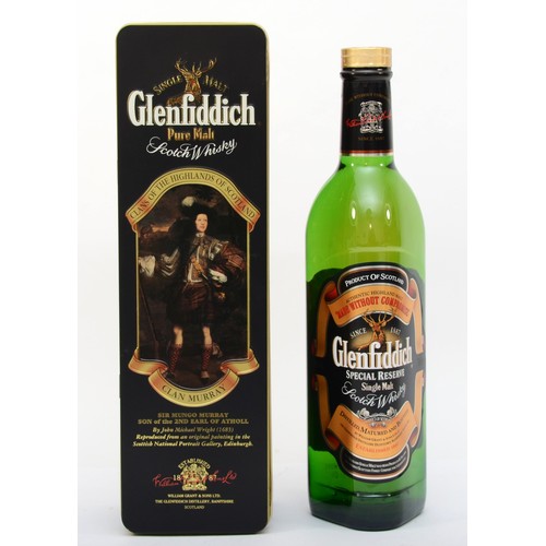 315 - A 70cl bottle of Glenfiddich Single Malt Scotch Whisky, in a presentation tin.