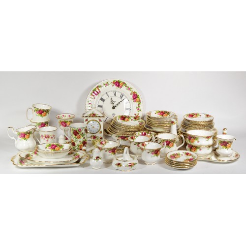 211 - Four boxes of assorted Royal Albert bone china dinnerwares  to include Old Country Roses, Sweet Pea ...