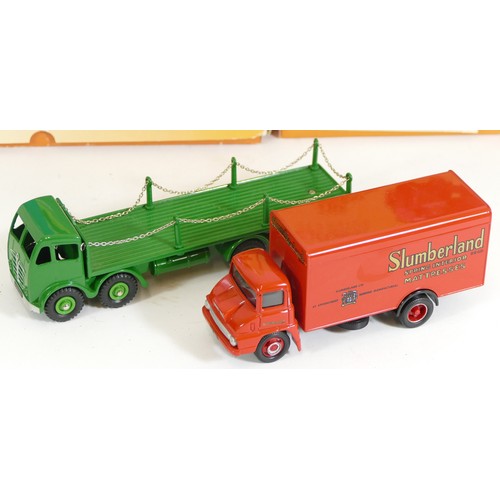 189 - Corgi, nine boxed die-cast models to include a Golden oldies Slumberland van, and a Dinky Toys 905 F... 