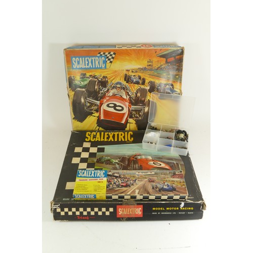 Two boxed Scalextric model car racing sets Set 31 and Model G.P.1 together with a boxed Scalextric