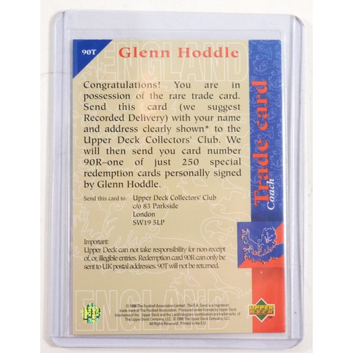 230 - The Glenn Hoddle trade card 90T, only 250 of these were ever made, the idea was that you sent this c... 