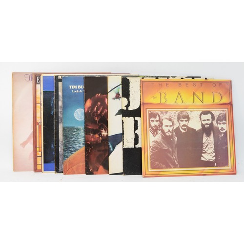 261 - A collection of ten vinyl LPs to include artists such as David Bowie, Aretha Franklin & Jeff Beck (1... 