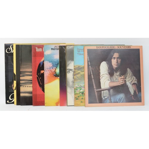 263 - A collection of ten vinyl LPs to include artists such as Sniff 'n' the Tears, Dan Fogelberg & Tom Pe... 