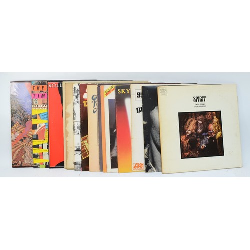 271 - A collection of fifteen vinyl LPs to include artists such as Status Quo, The Rolling Stones & Bruce ... 