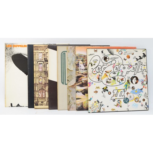 279 - A collection of eight Led Zeppelin vinyl LPs (8)