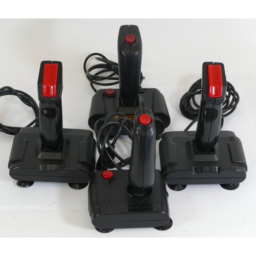 299 - Four computer joysticks for 8 bit machines, to include QuickShot, Archer, and Gum Shot. (4)

Sold on... 