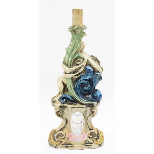 331 - Drioli, A vintage ceramic full anisette liqueur bottle, 34cm.