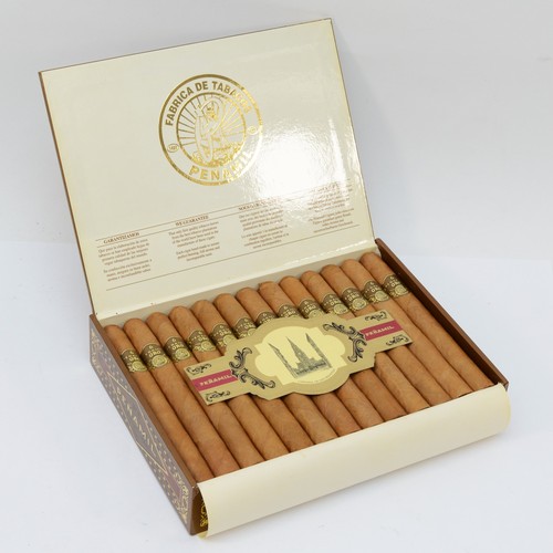 334 - Penamil Oro No 6; opened box of twenty five cigars, manufactured by Cotabex in the Dominican Republi... 