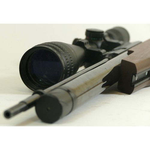 508 - Air Arms England S410F TDR .22 cal bolt action air rifle fitted with Hawke 4-16x50 telescopic sight,... 