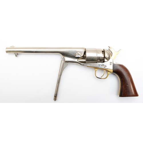 514 - A six shot .44” Colt Army single action percussion revolver, No.64416 (matching), round barrel stamp... 