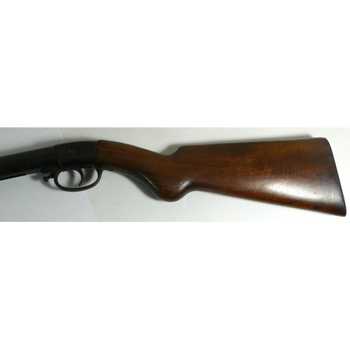 522 - An early 20th century Diana .177 underlever air rifle having walnut stock.

This product is not for ... 