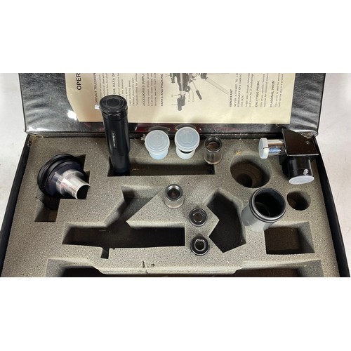 499 - A contemporary Solis cased multi scope, complete with instruction manual.