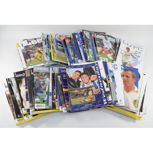 314 - A large collection of Leeds United football programmes mainly dating from the 1990s and 2000s