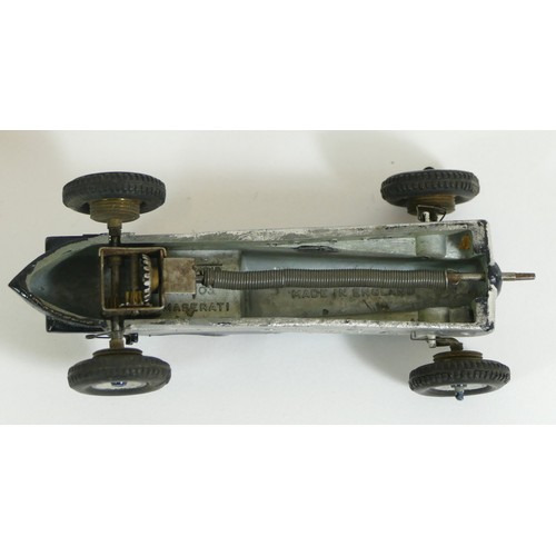 183 - Four Scamold (Scale Models Ltd of Brooklands) racing car models to include wind up motor black 103 M... 