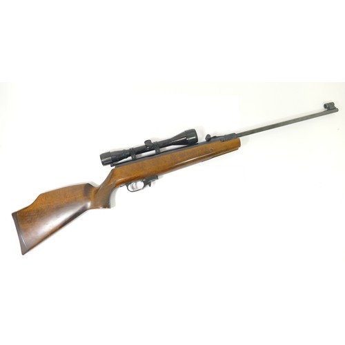 527 - A German Weihrauch, HW90 5.5 KAL air rifle 'Theoben' with Nikko Stirling Silver Crown 4x40 scope, se... 