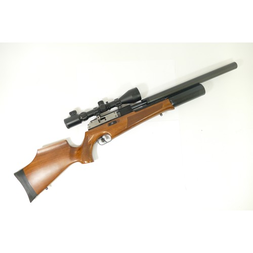 507 - BSA Super Ten PCP in .22 calibre, aperture for a seven-shot magazine (not included) fitted with a 3-... 