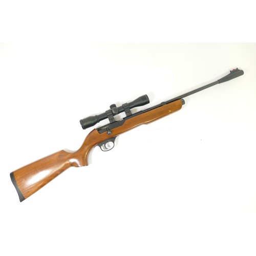 519 - A SMK Sportsmarketing XT501 gas powered air rifle .22 Cal, bolt action, with Hawke scope.

This prod... 