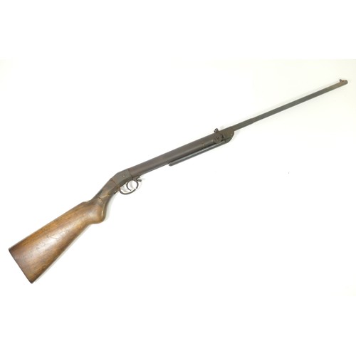 523 - An early 20th century Diana .177 underlever air rifle, walnut stock (at fault)

This product is not ... 