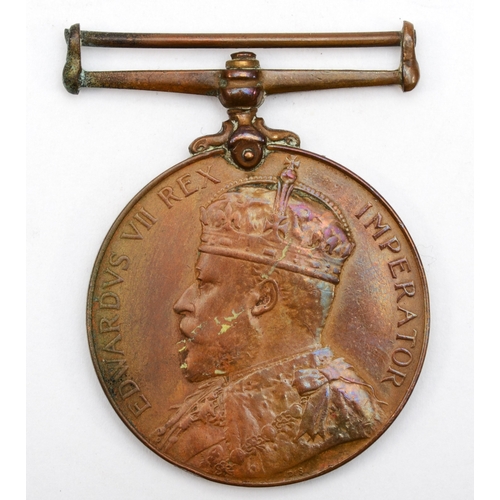 68 - A 1903 Royal Irish Constabulary, Visit of Edward VII to Ireland medal, awarded to C.M. Farrington R.... 