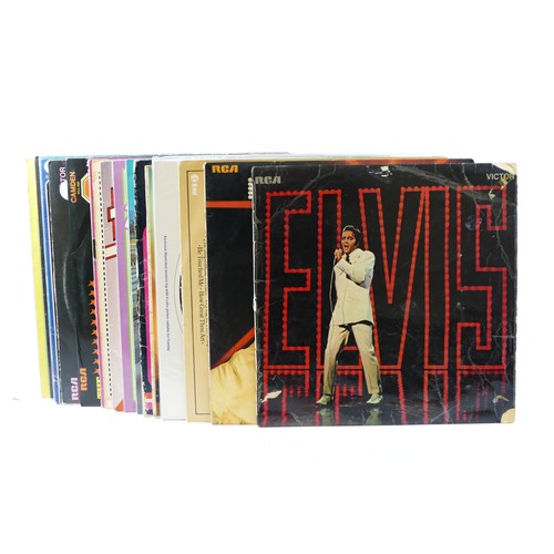 104 - Twenty four Elvis vinyl LPs, to include Hits Of The 70s. 40 Greatest Hits, Flaming Star, In Memphis,... 