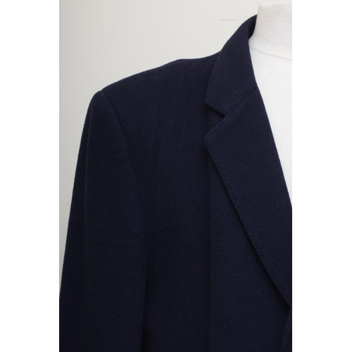 245 - St. Michael, pure new wool, navy, men's overcoat. 42