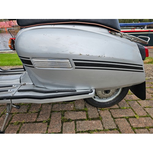 505 - 1985 Lambretta/Vijay GP200, 198cc. Registration number B249 AKN. Frame number 22/4 22 339582. Engine... 