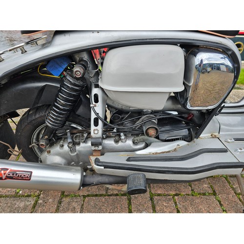 505 - 1985 Lambretta/Vijay GP200, 198cc. Registration number B249 AKN. Frame number 22/4 22 339582. Engine... 