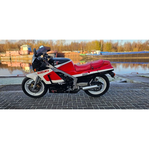 577 - 1988 Suzuki RG 500, 498cc. Registration number E125 JLB. Frame number HM31A 106307. Engine number M3... 