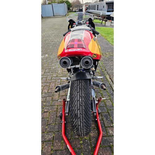 576 - 1986 Suzuki RG 500, 498cc. Registration number C898 BOT. Frame number HM31A-104433. Engine number 10... 